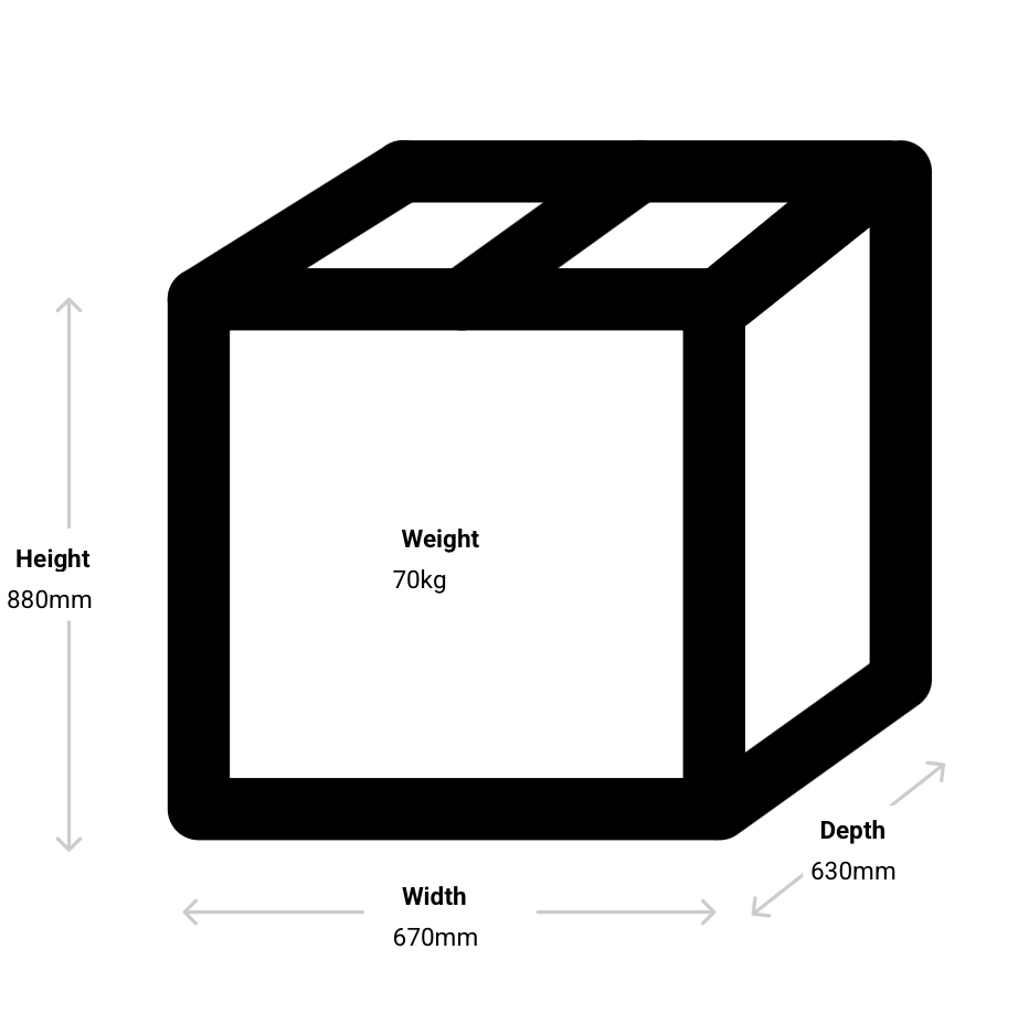 ChiQ WFL85T48W2 8.5kg Front Load Washing Machine (White)