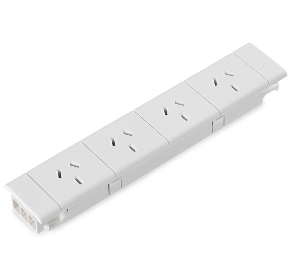 SW18 – Quad GPO (White)