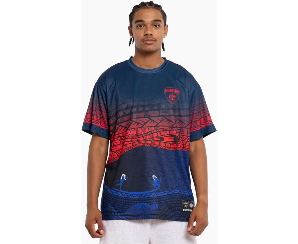 MELBOURNE DEMONS 2024 INDIGENOUS TEE
